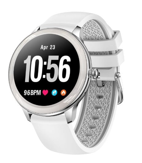 V33 Lady Smartwatch 1.09 inch Smart Watch Silicone - Silver