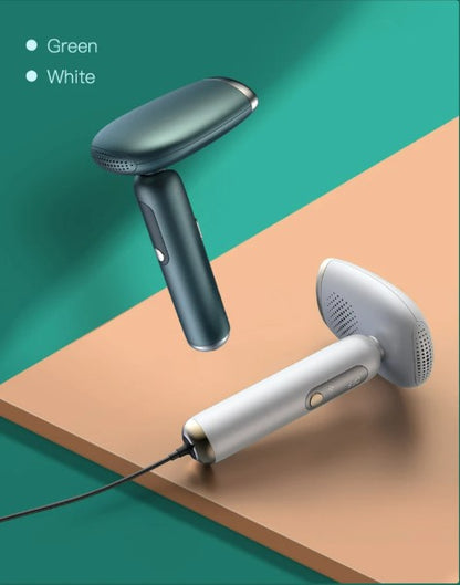 Handheld Photon Flash Laser Depilatory 5 Gears Hair Removal Machine - Green_0