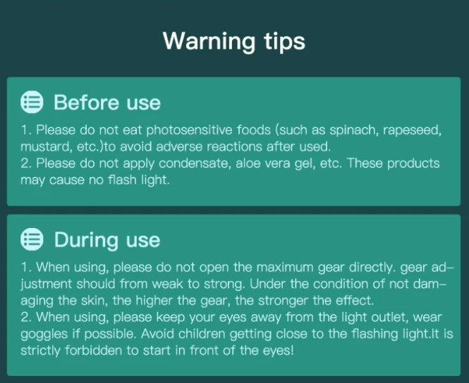 Handheld Photon Flash Laser Depilatory 5 Gears Hair Removal Machine - Green_3