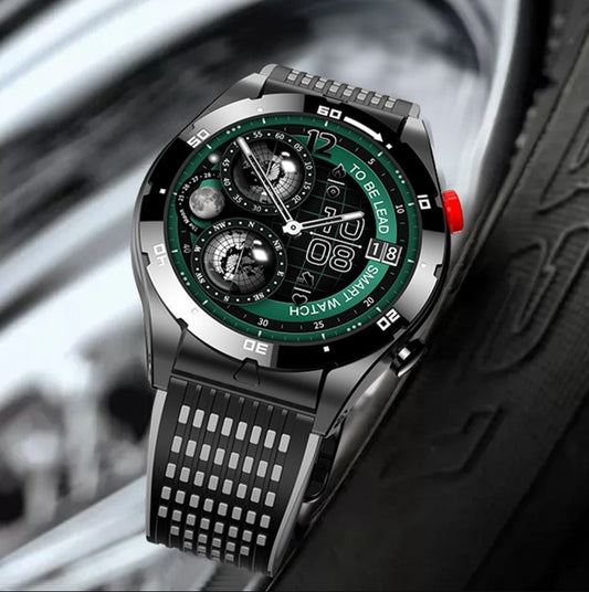 EX102 Men Smart Watch double starry sky sports strap - Grey