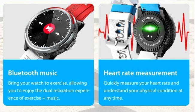 LEMFO New Smart Watch Men - Blue