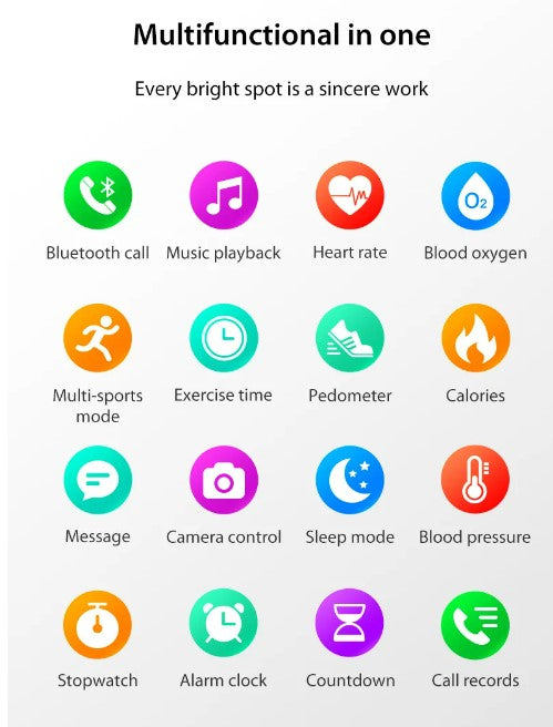 LEMFO New Smart Watch Men - Blue