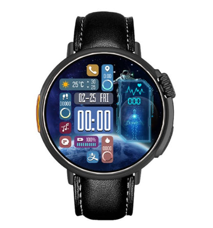 MT30 Smart Watch Ultra Long Range Waterproof - Black Skin