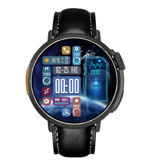 MT30 Smart Watch Ultra Long Range Waterproof - Black Skin