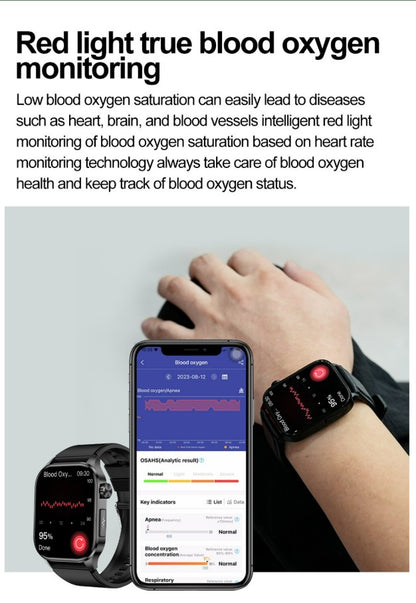 New ET580 Smartwatch - Red