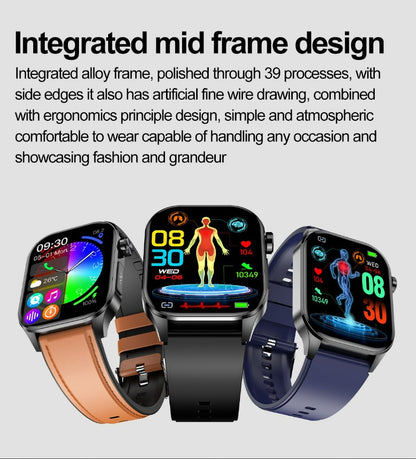 New ET580 Smartwatch - Red